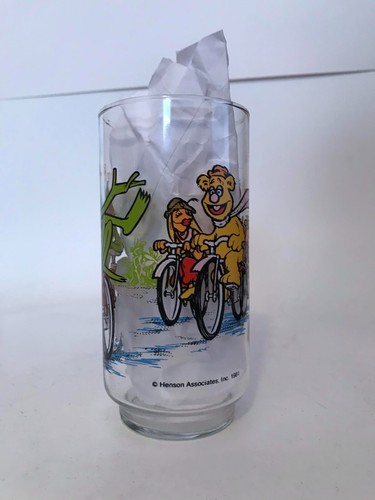 Kermit the Frog McDonalds The Great Muppet Caper Collector Glass 1981 Vintage - Picture 3 of 6