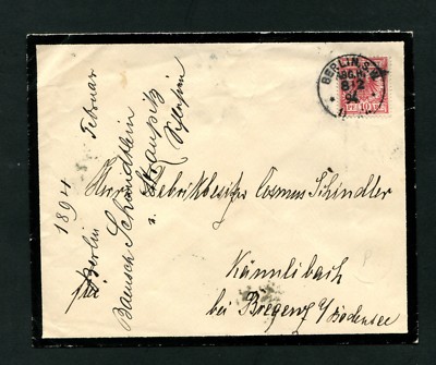 Dt. Rich - 1894, Berlin Stamp Deputies House (#4179)