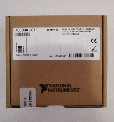 Module National Instruments NI-9426 Sourcing Digital Input D-SUB - Neuf Origine Hongrie