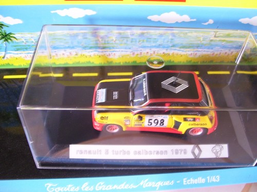 Universal Hobbies Renault 5 Turbo N598 Tour D Italy Multicolore 1979 Boite 1/43 - Imagen 5 de 5