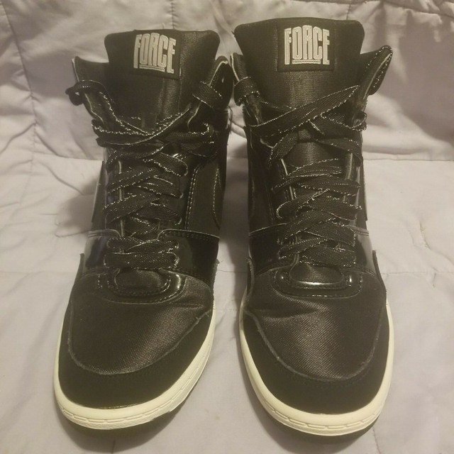 nike air force wedge sneakers