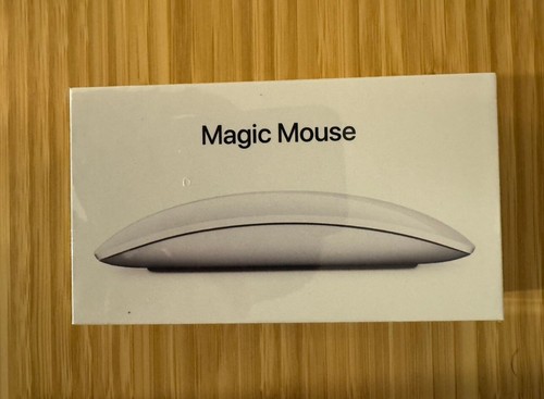 boxed Apple Magic Mouse 2 - Silver/White