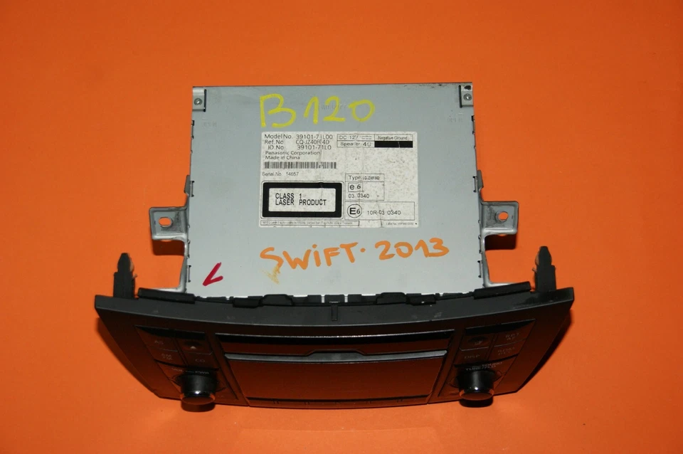 SUZUKI Swift Original Autoradio Radio 2 DIN CD MP3 USB Doppel DIN OE 39101-71L0 - Bild 2 von 4