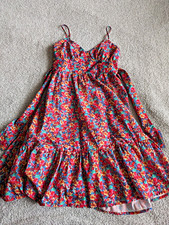 🌼B2G1🌼 Cider Multicolored Floral Spaghetti Strap Mini Dress Size Med