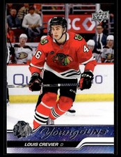 2023-24 Upper Deck Young Guns Louis Crevier Rookie Chicago Blackhawks #721