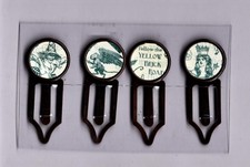 Graphic45 WONDER OF OZ 105 Antique Copper 4 Metal Clips HANDMADE