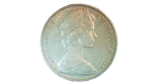 1968 Australia 10 Cents — photo from the most recent tracked eBay sale