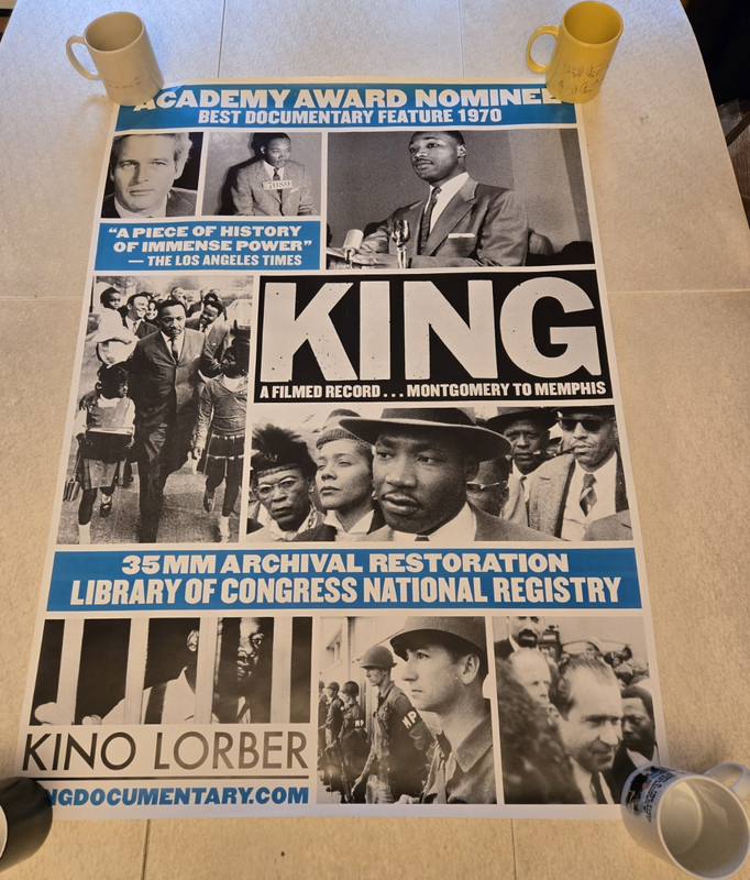 Martin Luther King: A Filmed Record... Montgomery to Memphis Revival Poster