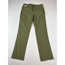 Orvis Mens Tech Pant Olive Green Outdoor Hiking Casual Trousers 36x34 NEW