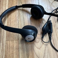 Logitech Black Over the Ear Headset USB