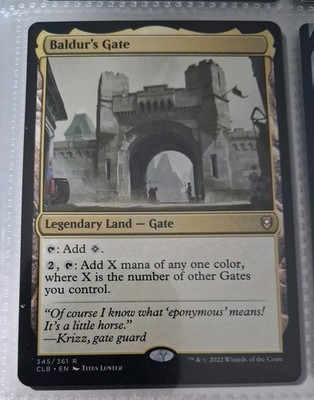 MTG Baldur's Gate Einzelkarte sehr guter Zustand