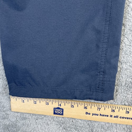 LL Bean Pants Men Large Blue Multisport Outdoor Hiking Drawstring Stretch Hybrid - Picture 7 of 14