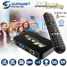 MaxTV Gold PRO25 (2025-2026 Edition) Android 14, WiFi6, Gigabit Ethernet, 4K UHD