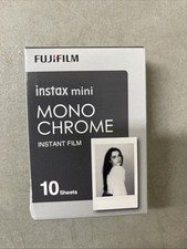 10 Prints Fujifilm Instax Mini Monochrome B W Film for Instax Cameras