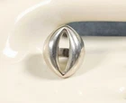 Vintage 1960s Scandinavian Minimalist Sterling Silver Ring  Sz. 6.25