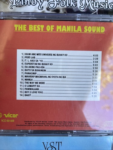 Filipino Pinoy Philippine 6-CD Lot Freddy Aguilar Manila Sound Hits Basil Valdez - Picture 12 of 22