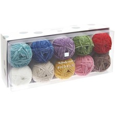 Ricorumi Set 10er Nilli Nilli rainbow , Farben: 001, 021, 004, 008, 023, 017,...