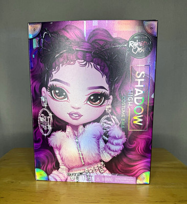 Rainbow High Shadow High Costume Ball Lola Wilde 11in Doll Purple Curly Hair
