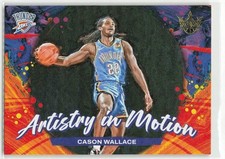 Cason Wallace 2023-24 Panini Court Kings Aristry in Motion Rookie Insert #16
