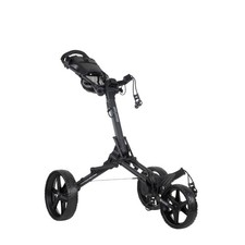 Fast Fold Square 3-Rad Golf-Trolley schwarz