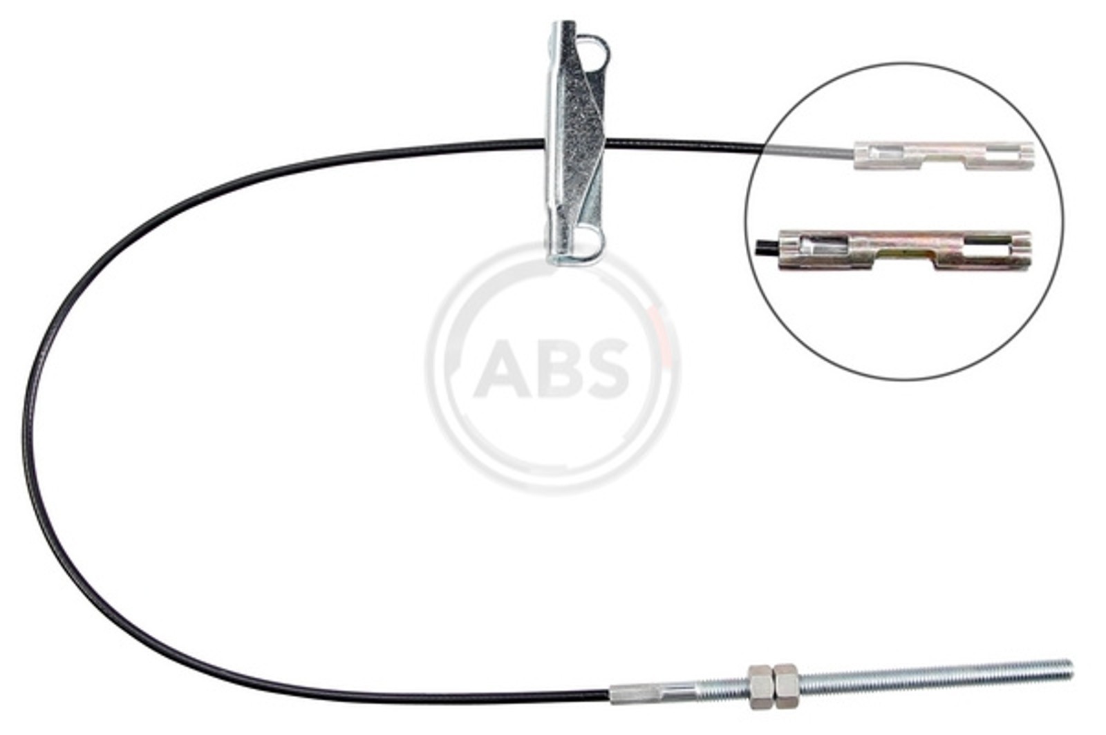 Bremsseil Seilzug Feststellbremse A.B.S. K17253 FüR Transit Ford Bus F_E_ F_F_-image
