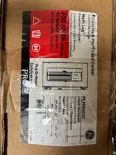 200 amp 40 space main lug GE panel