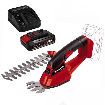 Einhell Akku Gras-+ Strauchschere GC-AGSS 18 Li 18V ,mit Akku 2.5 Ah,  Ladegerät