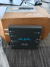 AJA HI5-12G Converter 12G-SDI to 4K HDMI 2.0 Used once.