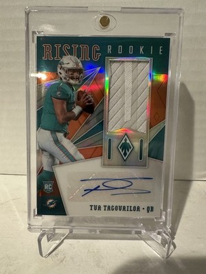 2020 Panini Phoenix Rising RC Glove Tua Tagovailoa RR-TT Football /35AU, MEM, RC