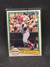 1982 Donruss - Carl Yastrzemski #74Marks on penny sleeve not card for inv