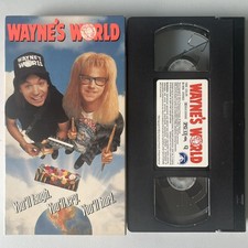 Wayne  s World VHS 1992 Mike Myers Dana Carvey Rob Lowe Saturday Night Live SNL