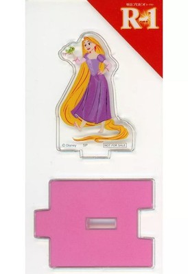 Disney Rapunzel Acrylic Stand  11cm for Meiji Yogurt R1 Purchase