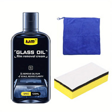 120ML Car Glass Oil Film Remover Water Stain Cleaner Windshield Cleaner