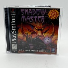 Shadow Master (Sony PlayStation 1, 1997) Complete CIB Tested