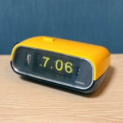 CITIZEN 5RD028 Flip Clock Space Age Mid Century Modern Japan