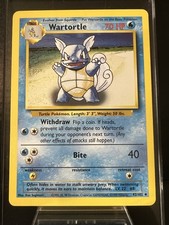 Wartortle 42/102 Base Set 2 Pokémon TCG  on eBay