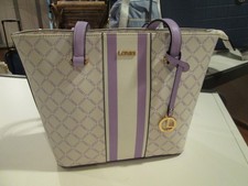 DEJ/PL215:L.CREDI Damenhandtasche Gioia lilac 13x25x35cm  NEU