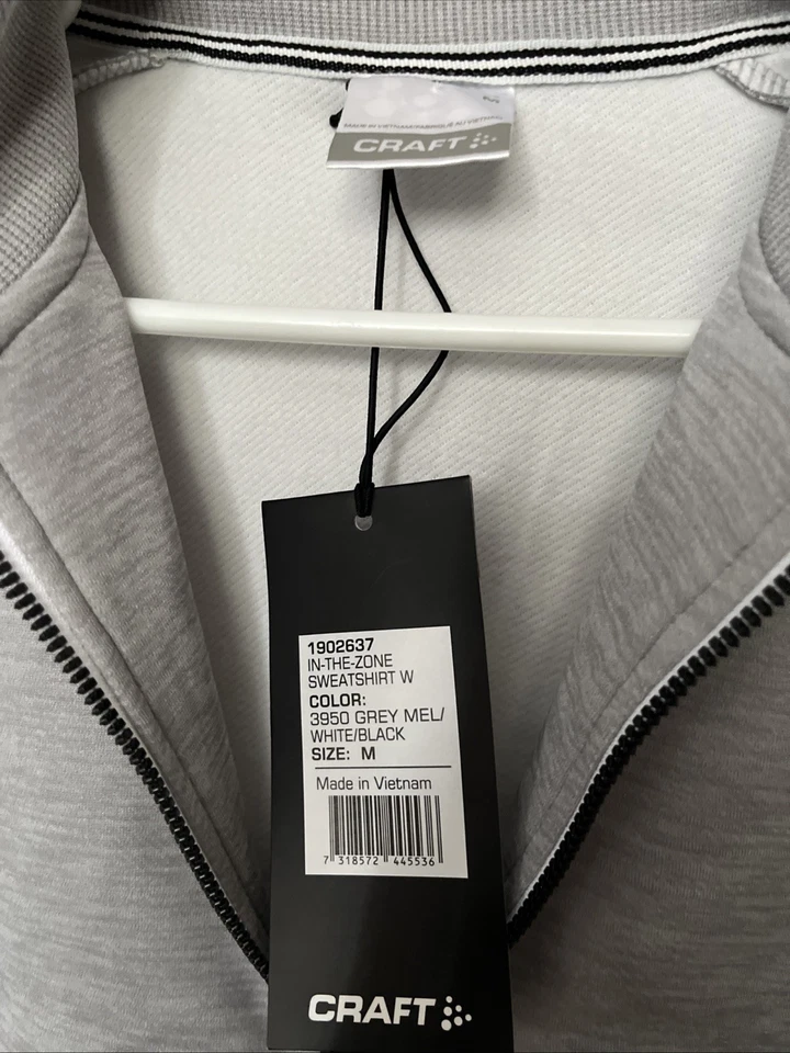 Craft In The Zone Wind Jacket Sweatshirt Women M Run Active - Image 3 of 4