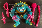 Vintage 1990 TMNT Slash Figure - Complete with All Accessories