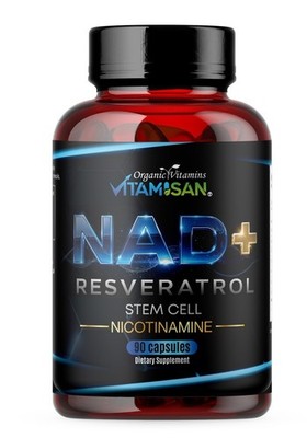 NAD+ Supplement for Anti-Aging Energy Focus & Nicotinamide Riboside Resveratrol