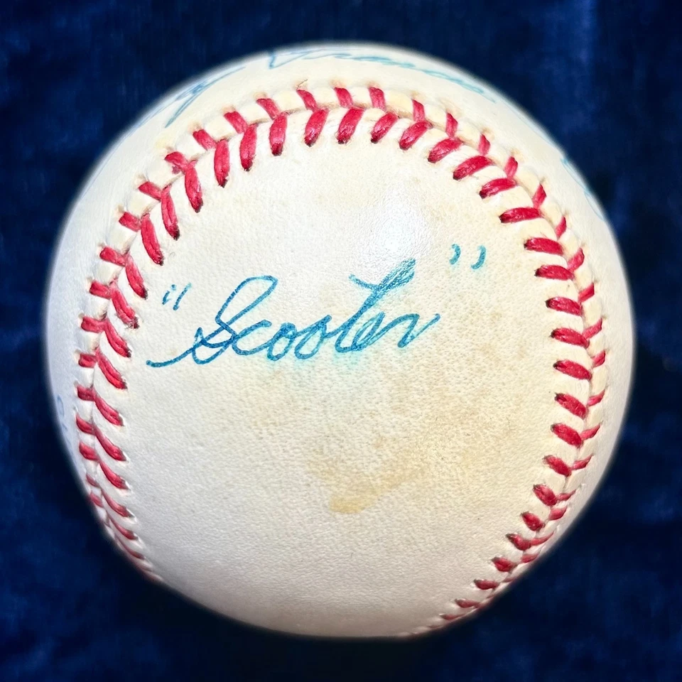 Phil Rizzuto "Philip Francis Rizzuto 'Scooter'" Signed Official AL Baseball. PSA - Image 2 of 3