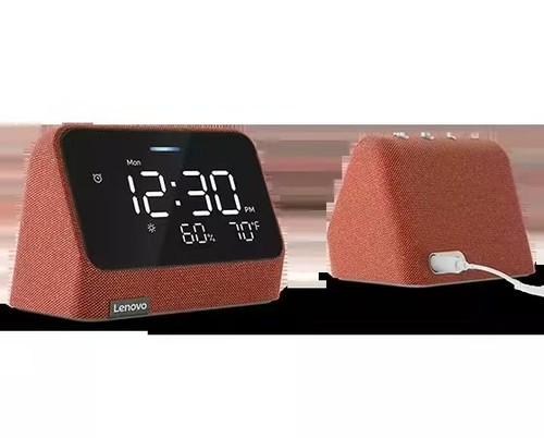 Lenovo Smart Clock Essential Con Assistente Alexa Connessione Wifi 100 Funzionante - Foto 2 di 9