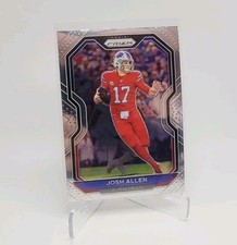 JOSH ALLEN 2020 Panini Prizm #1 Chrome base (a) BUFFALO BILLS