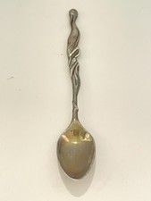 Tiffany  Co. Sterling Silver Baby Spoon With Stork Handle