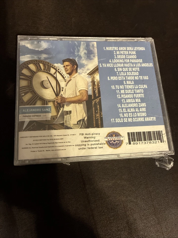 Paraíso Express by Alejandro Sanz (CD, Nov-2009, Warner Bros.) - Image 2 of 3