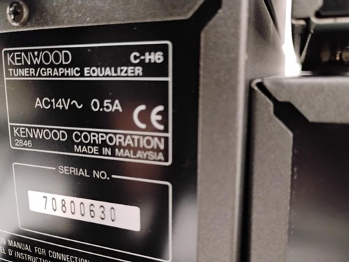 Kenwood A-H5 C-H5 X-H5 DP-H5 Audio System, Stereo Anlage CD+Tuner+Cassette+Amp - Bild 6 von 11