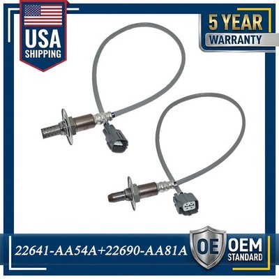 2PCS High quality Up/Downstream Oxygen O2 Sensor For 2010-12 Subaru Outback 2.5L