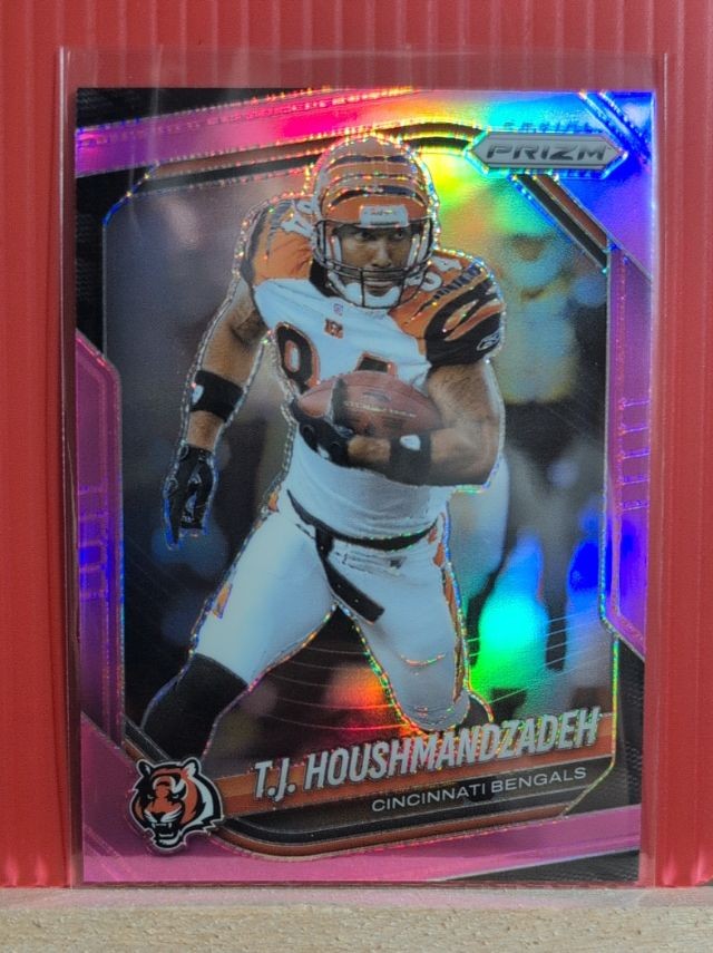 2025 Panini Prizm - Pink 247 T.J. Houshmandzadeh