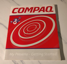 2001 Compaq My Presario Getting Started Manual Booklet