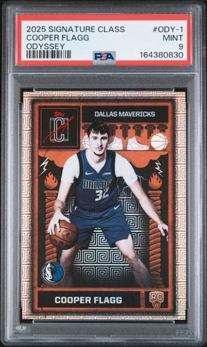 2025 Topps Signature Cooper Flagg Base (PSA 9)